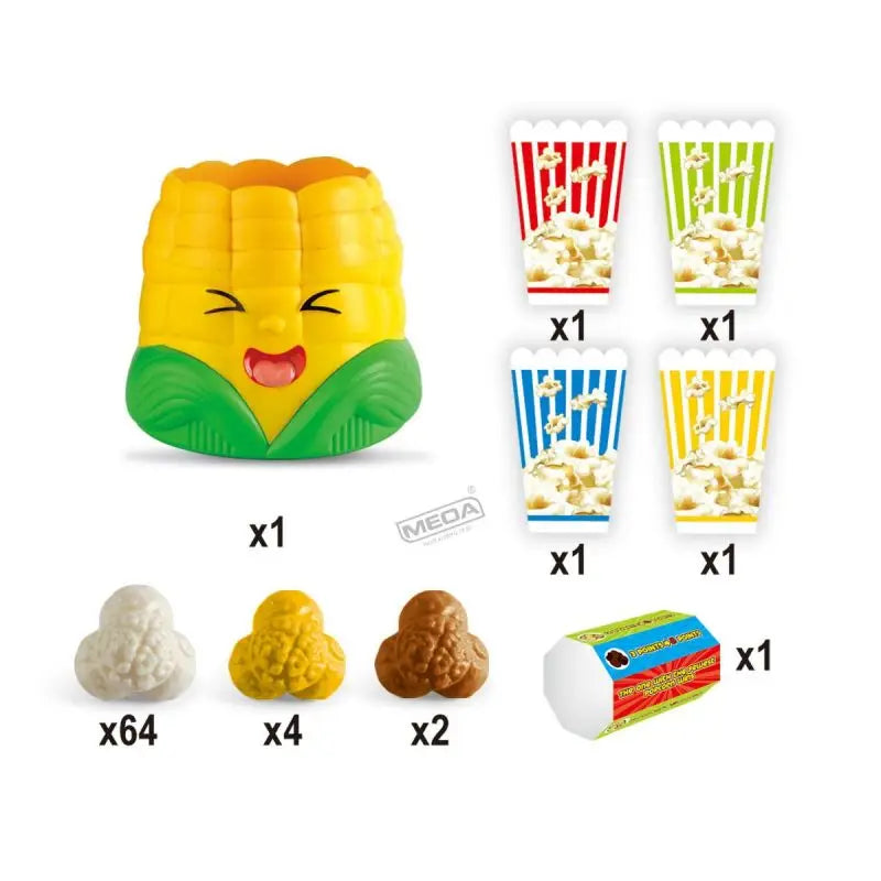 Fun Family Popcorn Game Set with Popper Box