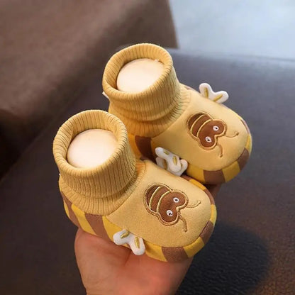 Cozy Kids Slippers with Grippy Soles and Fun Designs