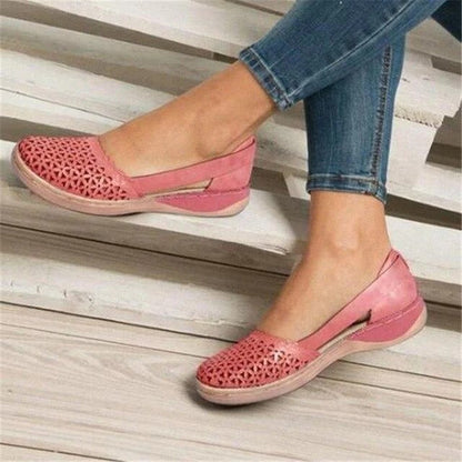 Comfortable Women Flat Shoes for Sensitive Feet