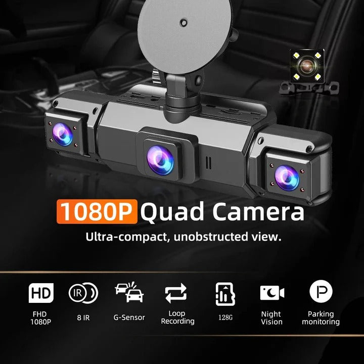 Advanced Car Dashboard Camera with WiFi and Night Vision