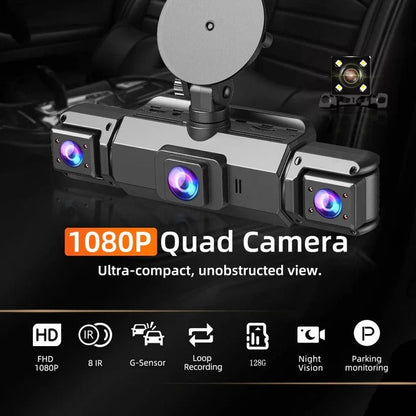 Advanced Car Dashboard Camera with WiFi and Night Vision
