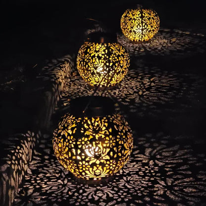 Weatherproof Garden Solar Pendant Light