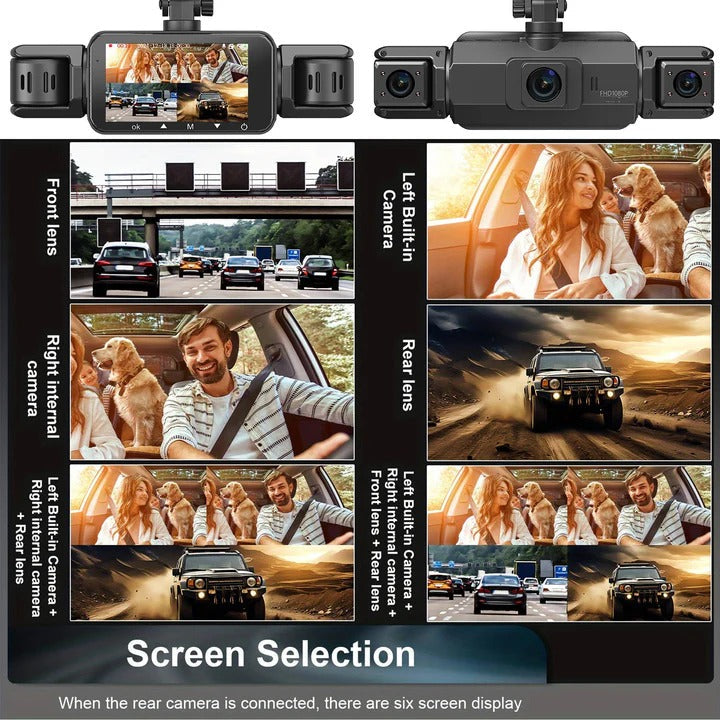 Advanced Car Dashboard Camera with WiFi and Night Vision