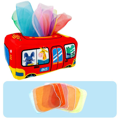 Playful Bright Tissue Box Cover