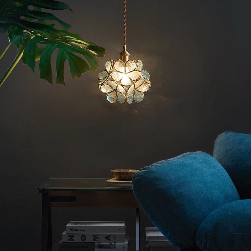 Beautiful Flower Pendant LED Lamp