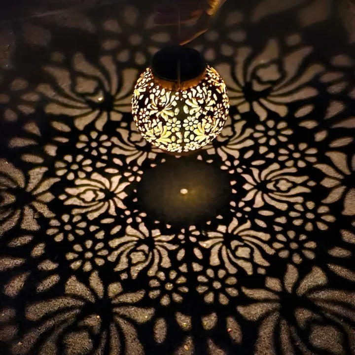 Weatherproof Garden Solar Pendant Light