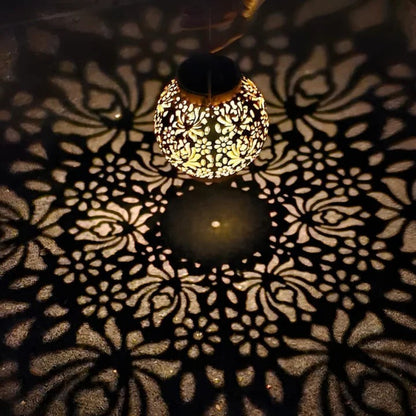 Weatherproof Garden Solar Pendant Light