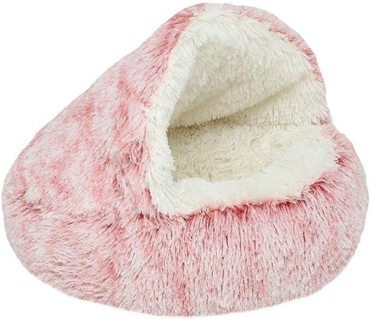 Comforting Covered Dog Bed for Pets