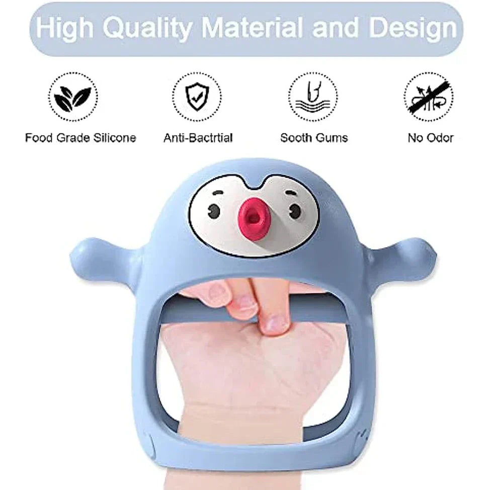Gentle Infant Chew Silicone Teething Ring