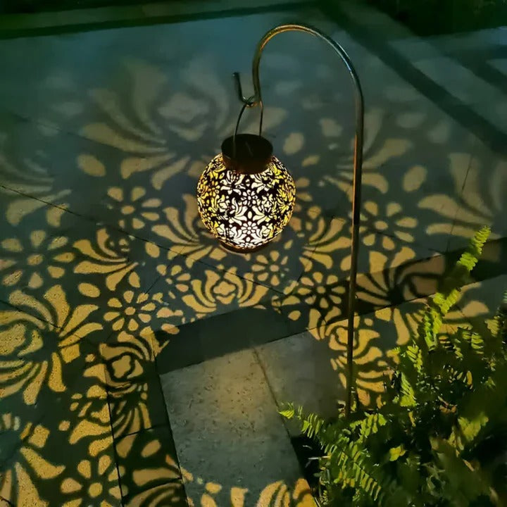 Weatherproof Garden Solar Pendant Light