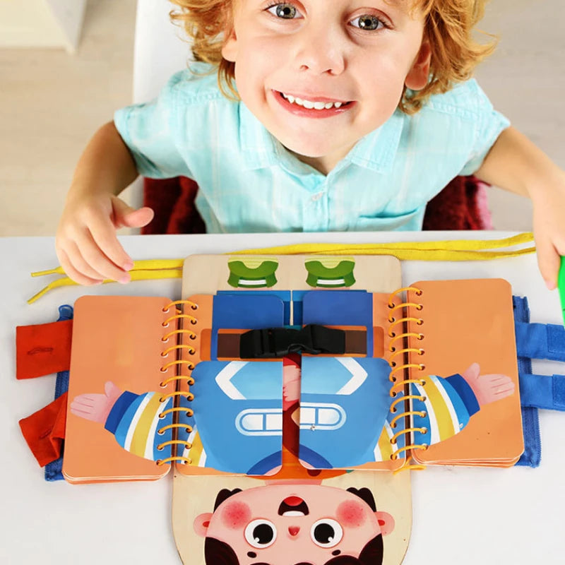 Colorful Kids Activity Puzzle Book
