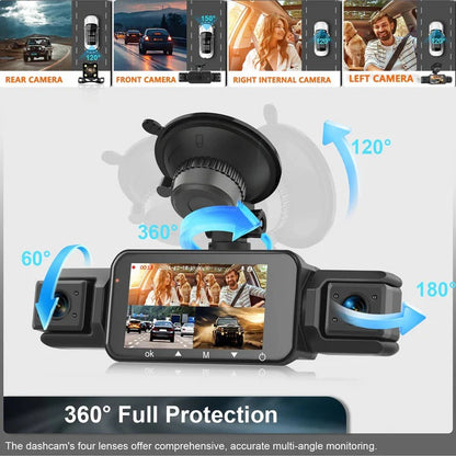 Advanced Car Dashboard Camera with WiFi and Night Vision