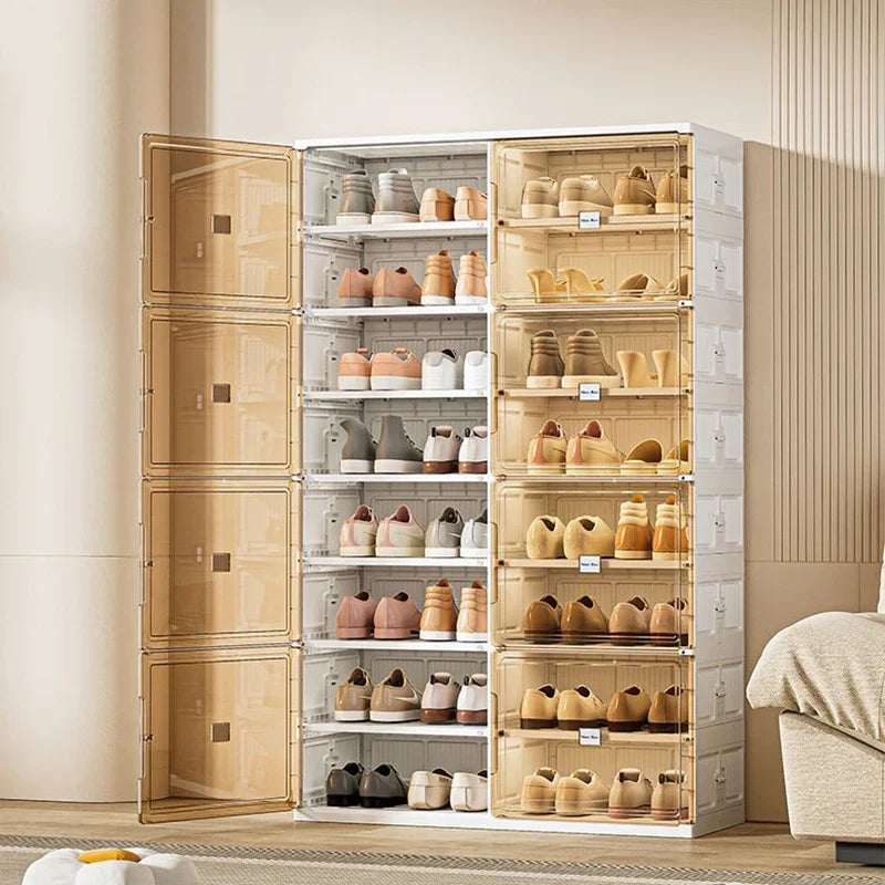 Space Saving Shoe Rack Storage Solution - Luxicro