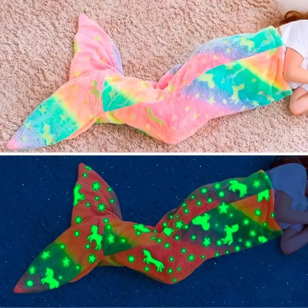 Bright Glowing Unicorn Sleep Sack