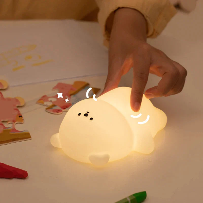 Soft Teddy Baby Night Lamp