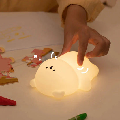Soft Teddy Baby Night Lamp