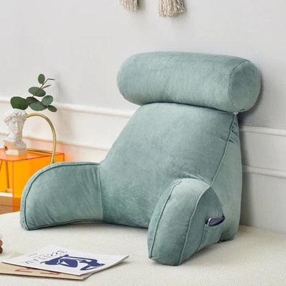 Comfortable Bed Rest Pillow with Supportive Arms
