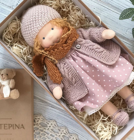 Soft Plush Handmade Teddy Bear Doll