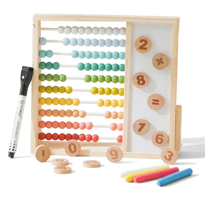 Learning Wooden Math Counting Toy for Kids