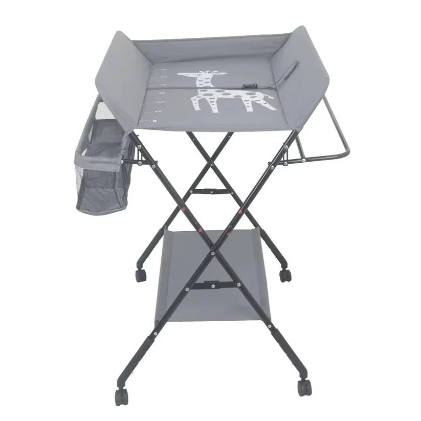 Portable Baby Changing Station for Bathroom with Adjustable Height