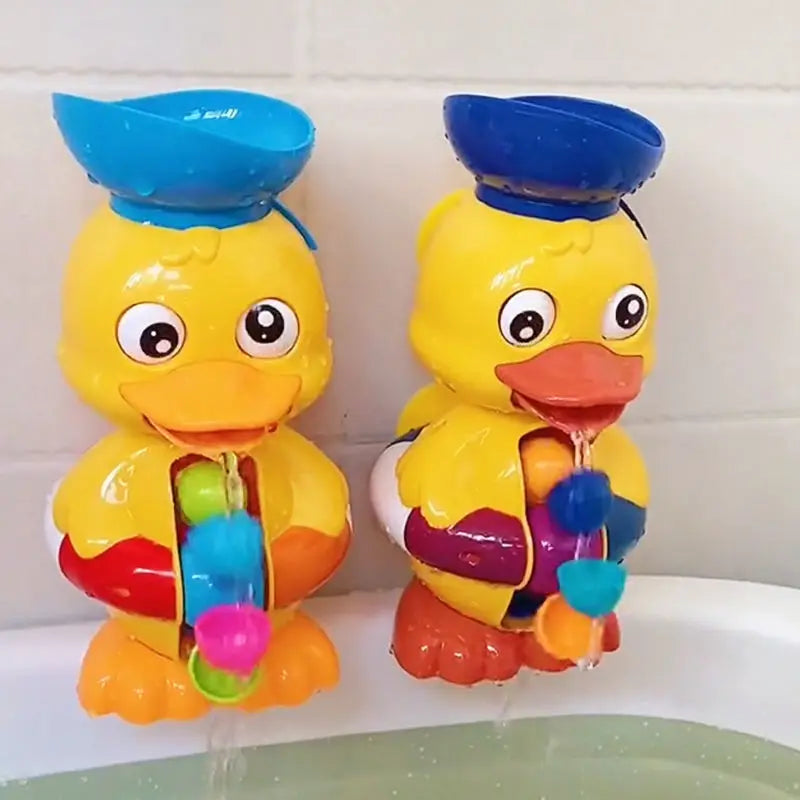 Fun Colorful Bath Time Playset