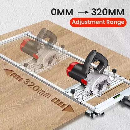 Accurate Wood Cutting Tool Guide - Luxicro