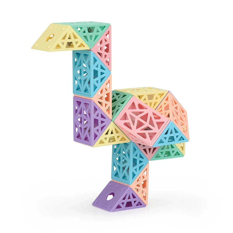 Fun Building Brick Set for Kids Creative Play - Luxicro