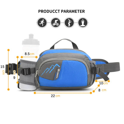 Comfortable Athletic Waist Strap for Workouts & Runs