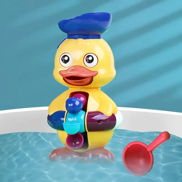 Fun Colorful Bath Time Playset