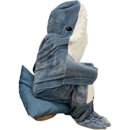 Cozy Fuzzy Shark Blanket