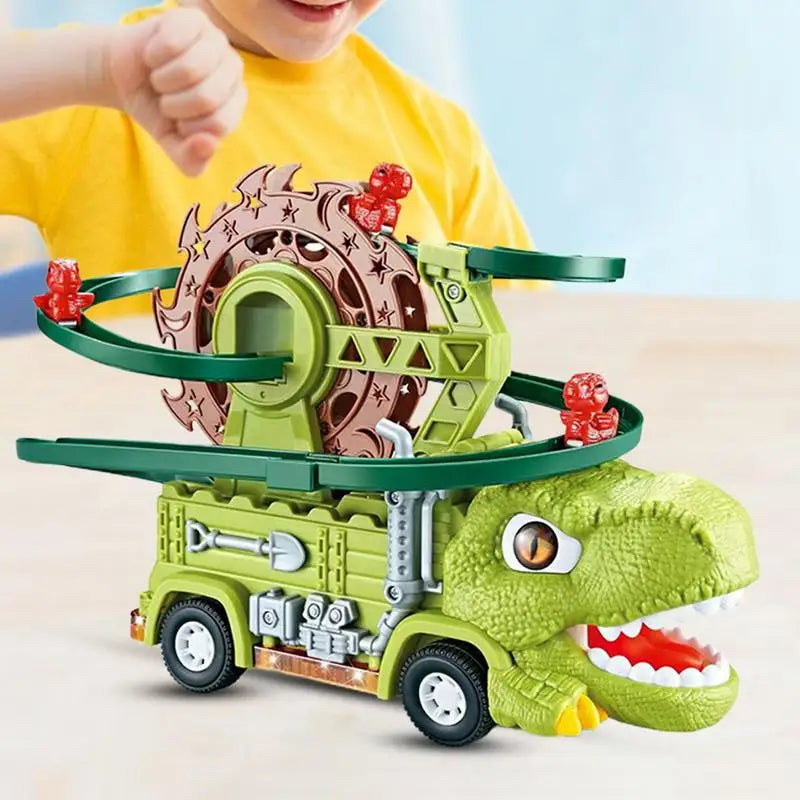 Fun Kids Dino Slide Toy Truck