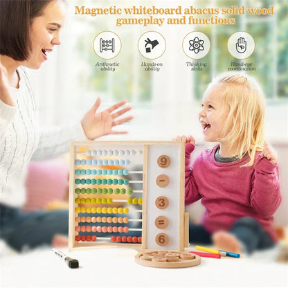 Learning Wooden Math Counting Toy for Kids
