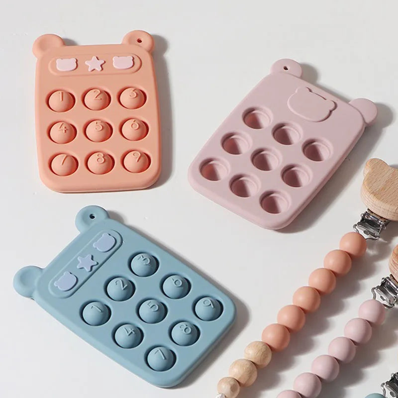 Soft Baby Teething Toy Set & Fidget Toys