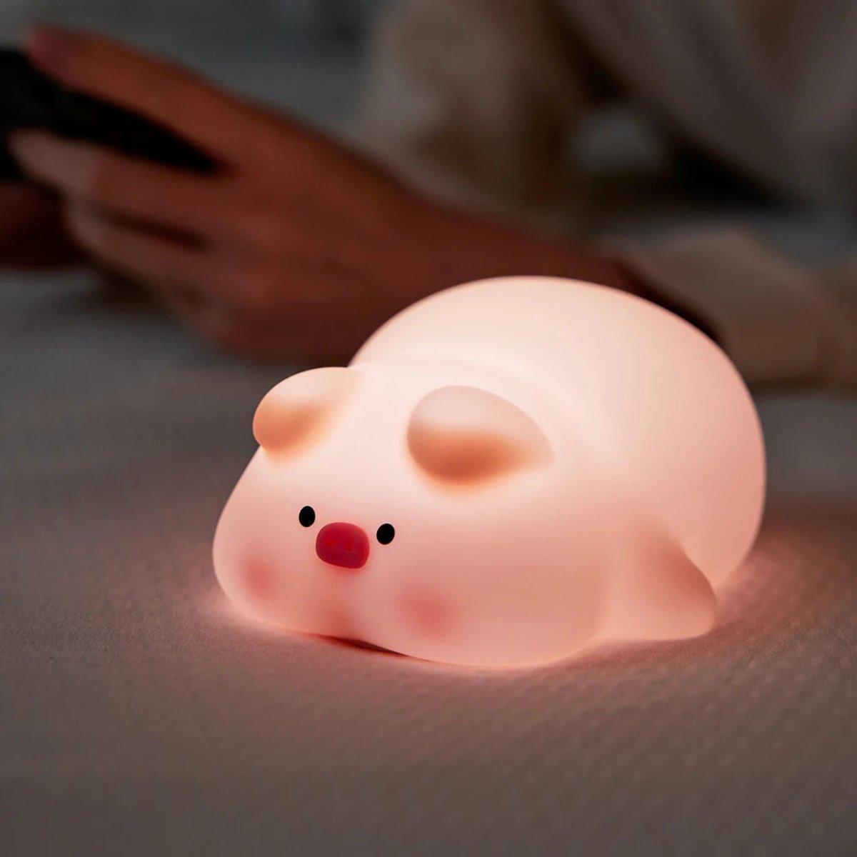 Adorable Bunny Children's Bedroom Lamp