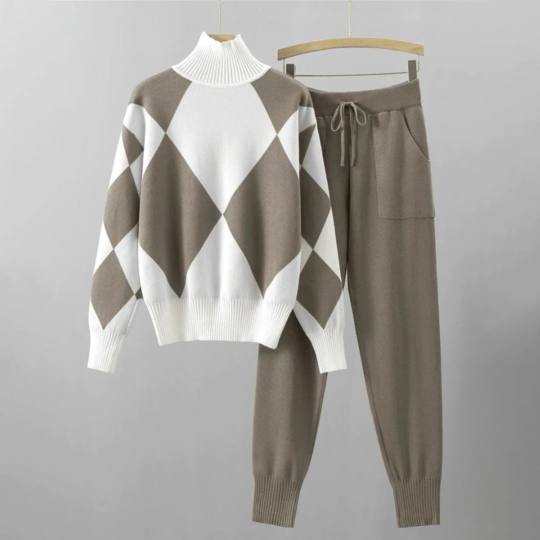 Cozy Knit Top and Bottom Set - Luxicro