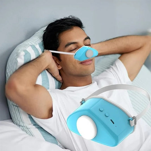 Compact Travel CPAP Machine - Sleep Apnea Mask Device - Luxicro