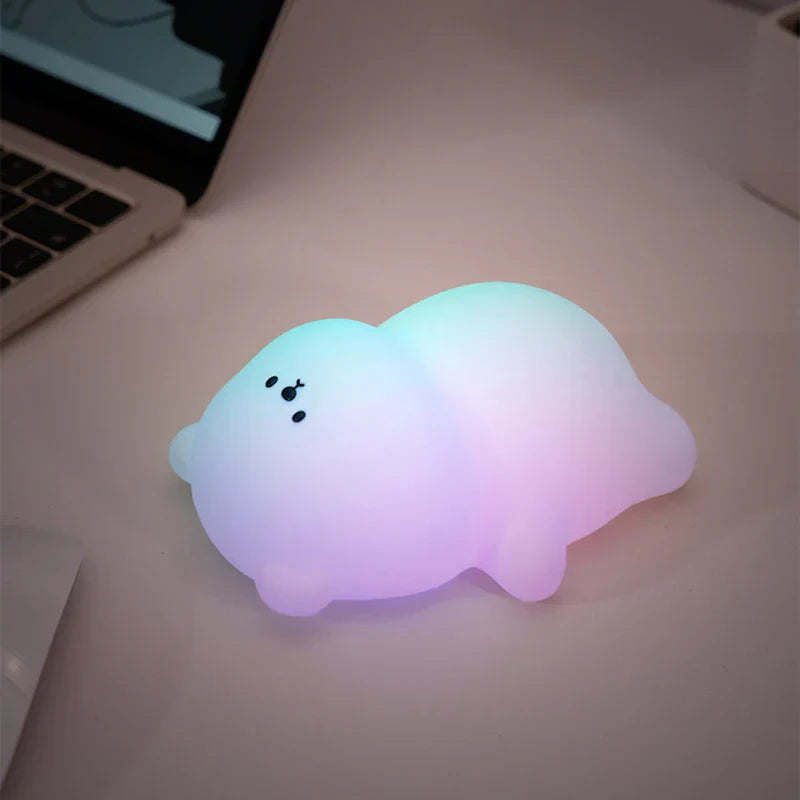 Cute Plush Nightlight Table Lamp for Children