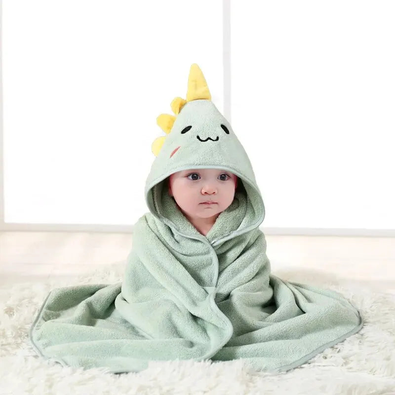 Adorable Animal Hooded Towel for Babies - Luxicro
