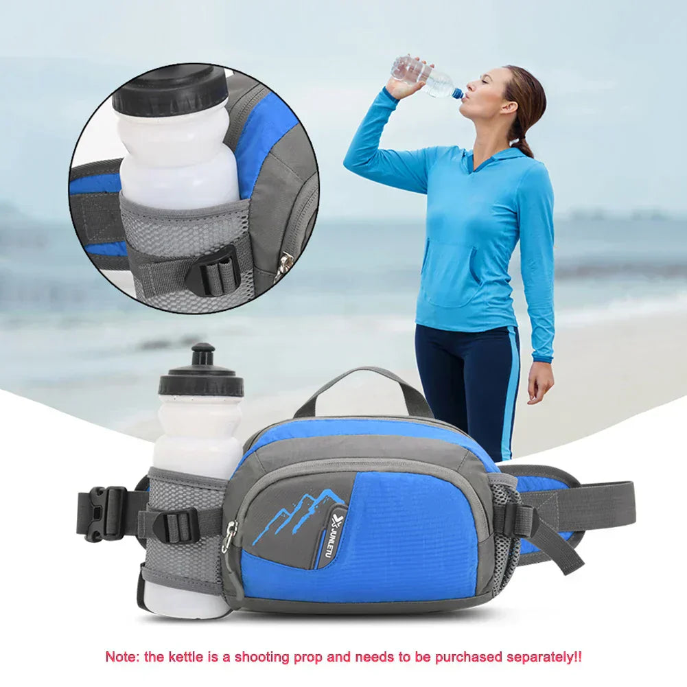 Athletic Fitness Waist Pack Waterproof Adjustable Belt - Luxicro
