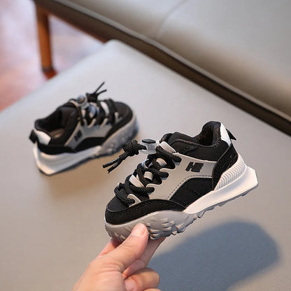 Boys Girls Running Shoes - Cushioned Sport Sneakers