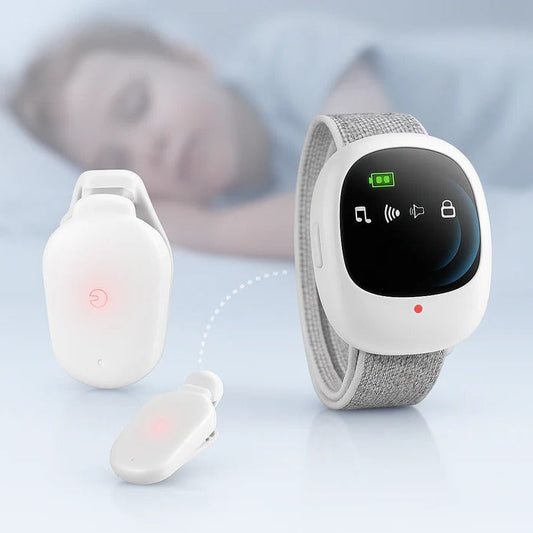 Bed Wetting Alarm with Vibrating Sensor Alert - Luxicro
