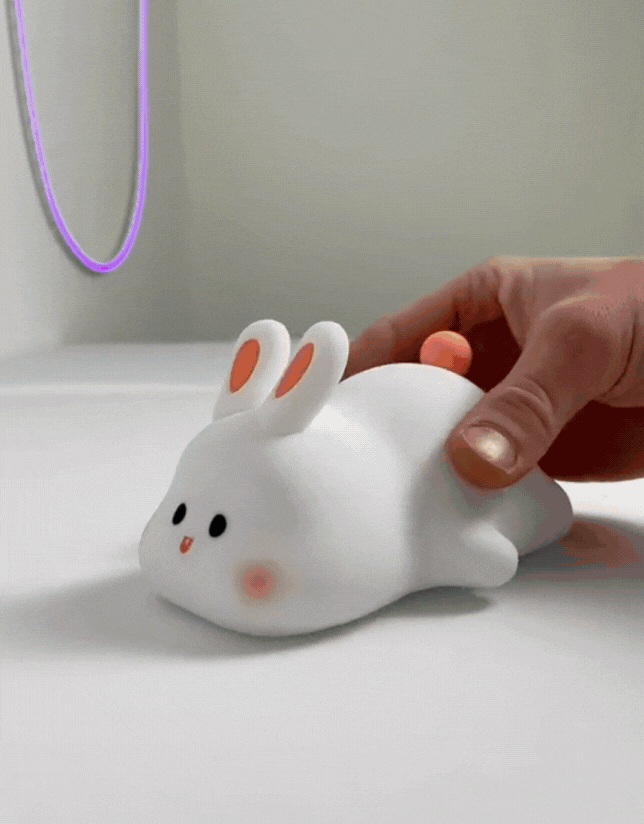Adorable Bunny Night Light Lamp