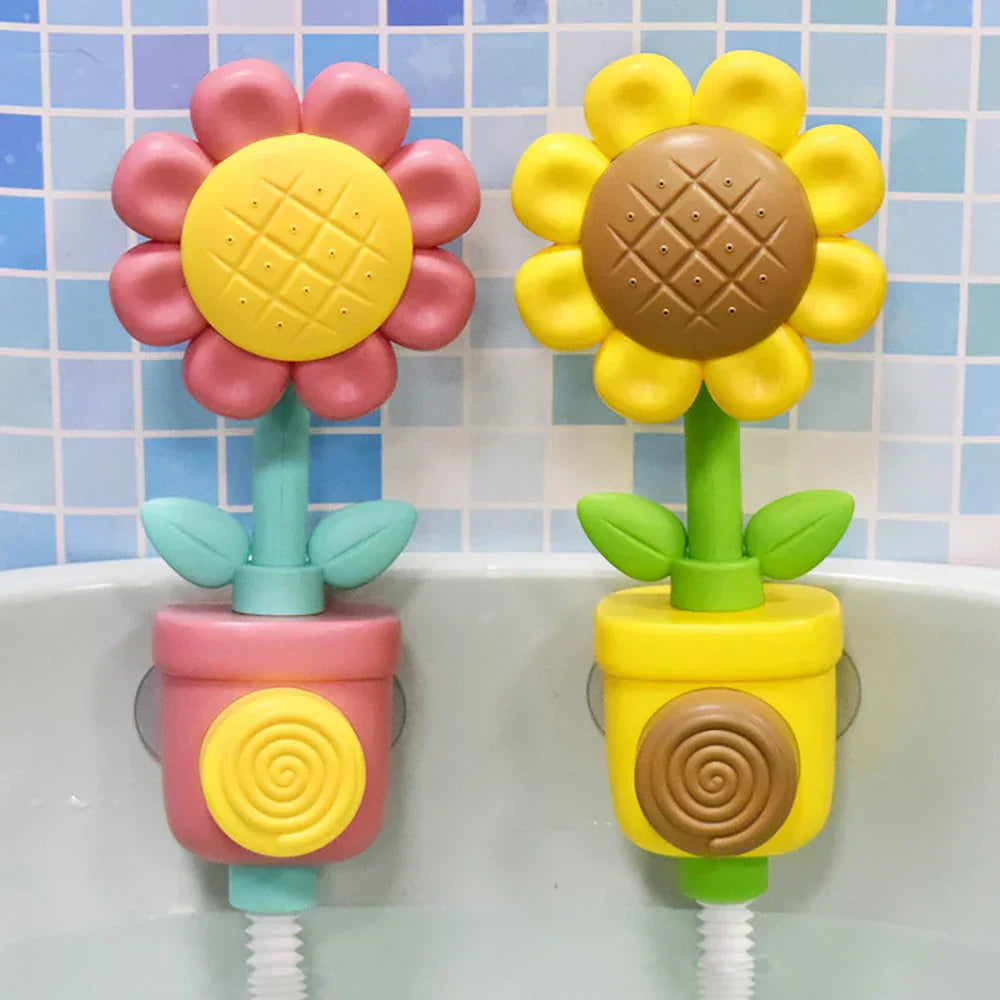 Fun Children's Floral Bath Playset