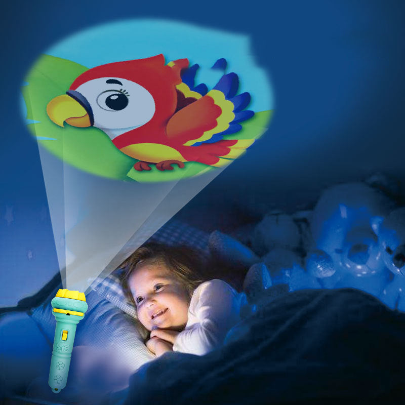 Fun Kids Projection Night Light Flashlight - Luxicro