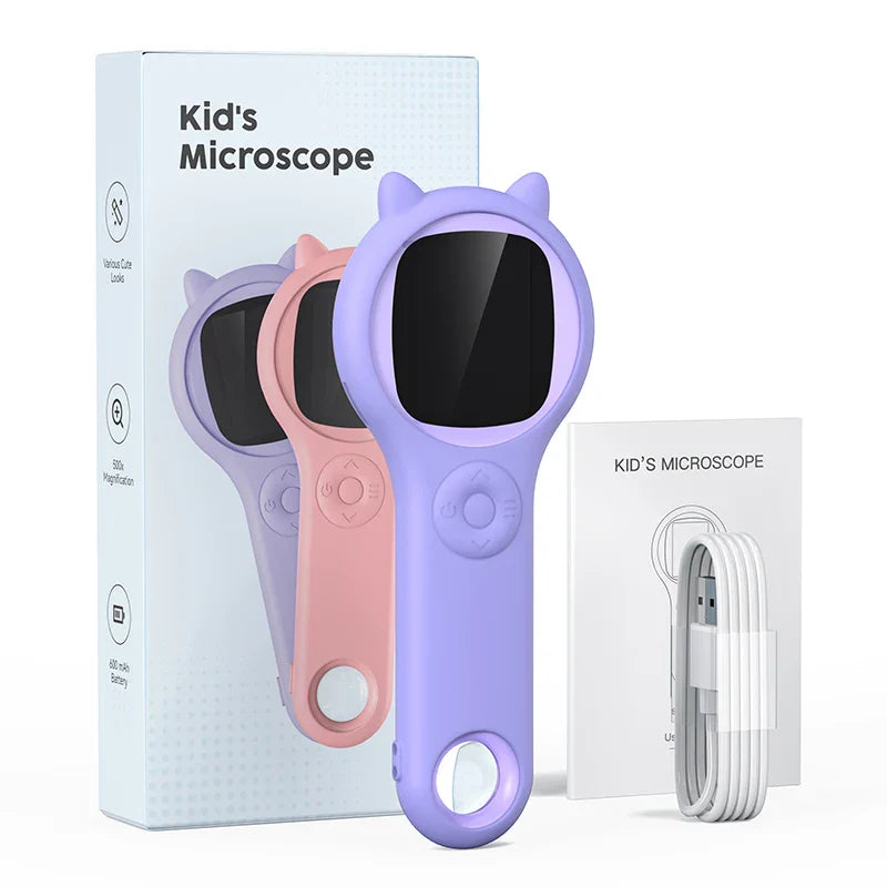 Portable Kids Microscope Kit