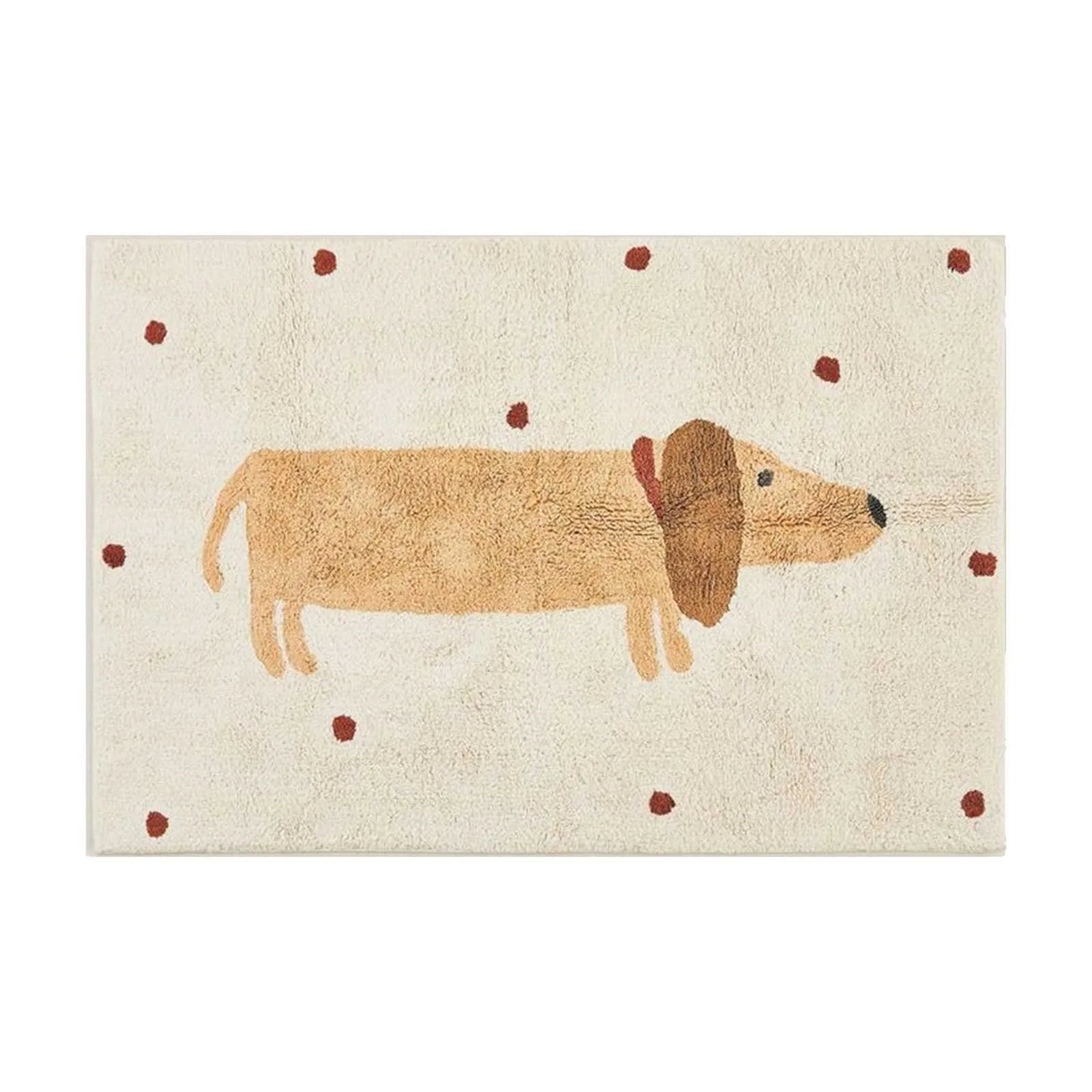 Soft Children's Rug with Fun Puppy Pattern - Luxicro