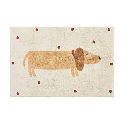 Soft Children's Rug with Fun Puppy Pattern - Luxicro