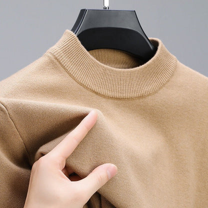 Luxury Soft Men's Cashmere Crew Neck Sweater - Luxicro