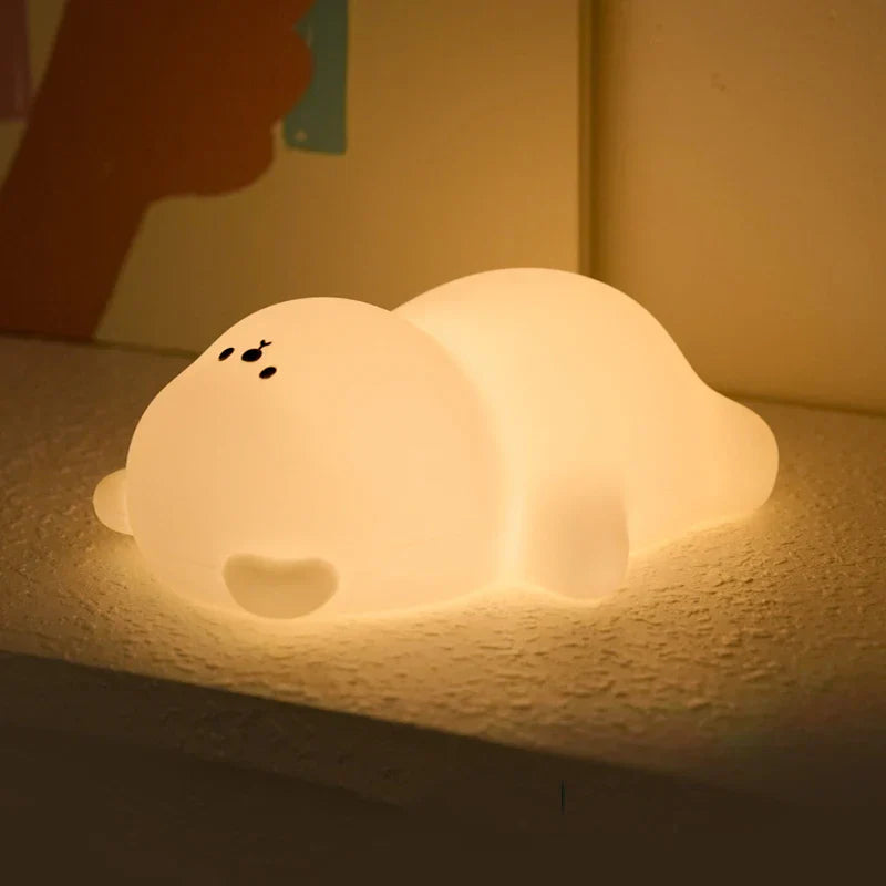 Soft Teddy Baby Night Lamp - Luxicro