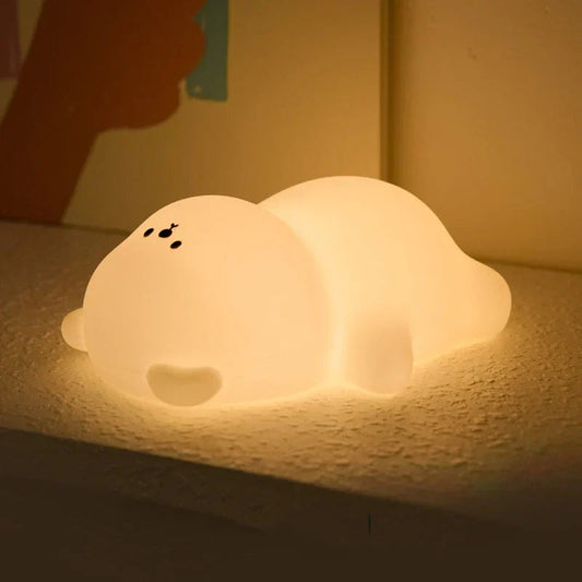 Cute Plush Nightlight Table Lamp for Children - Luxicro
